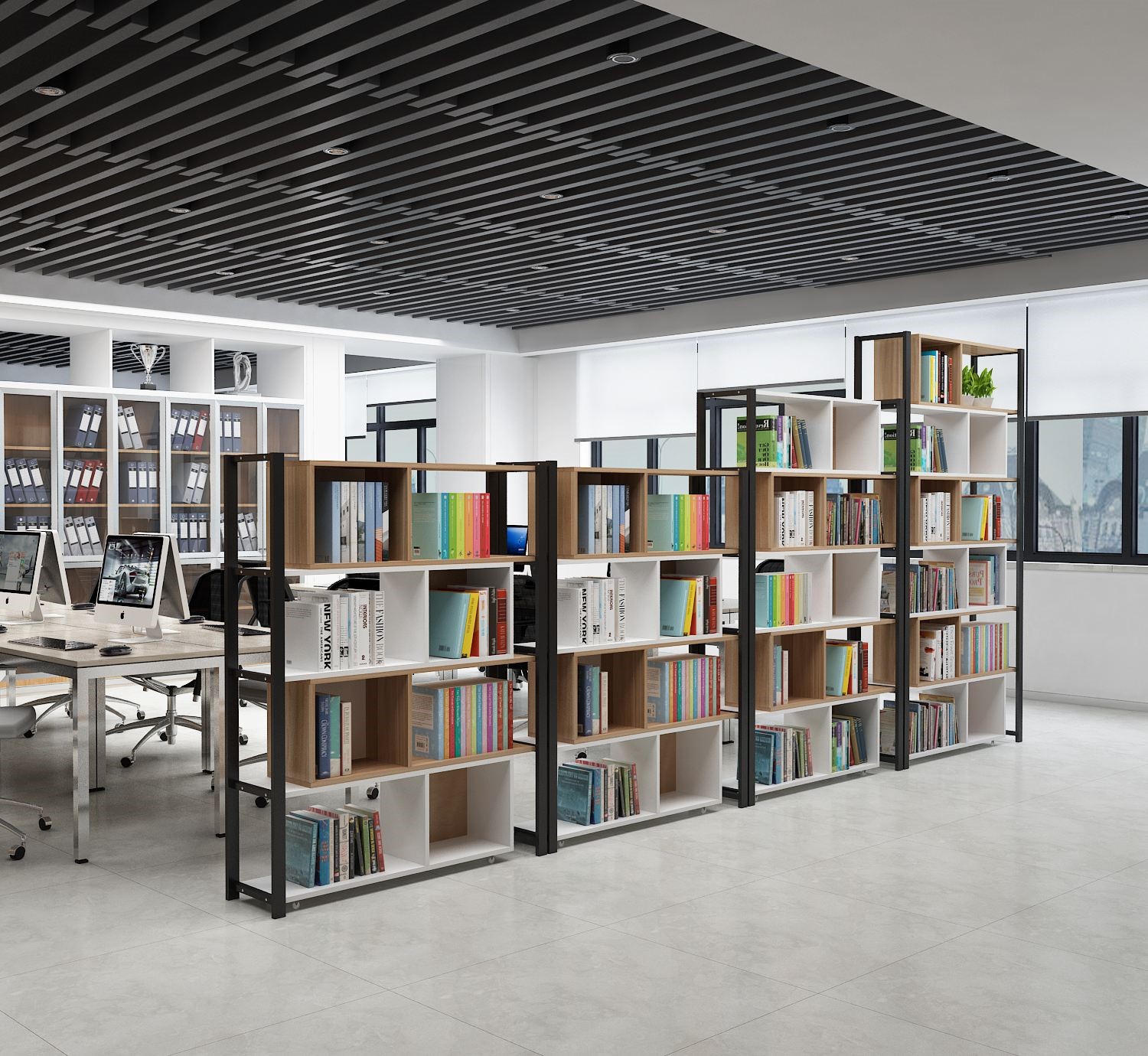 做好隔斷，讓你的辦公室瞬間提升一個(gè)檔次！(圖2)