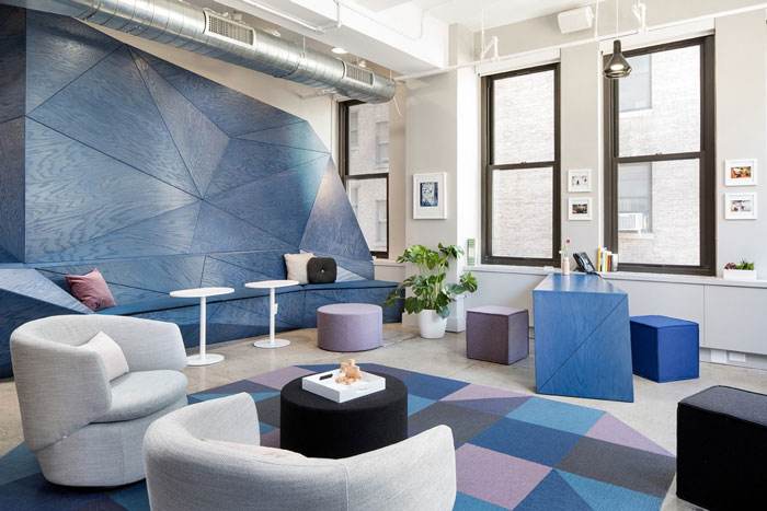 辦公室接待區(qū)裝修小技巧，打造人性化辦公空間(圖2)