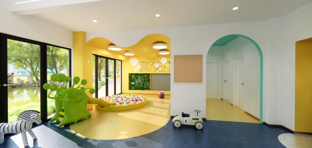 【托育機構(gòu)】空間設計-希蒙樹托育早教裝修設計全案(圖3) 【托育機構(gòu)】空間設計-希蒙樹托育早教裝修設計全案(圖3)