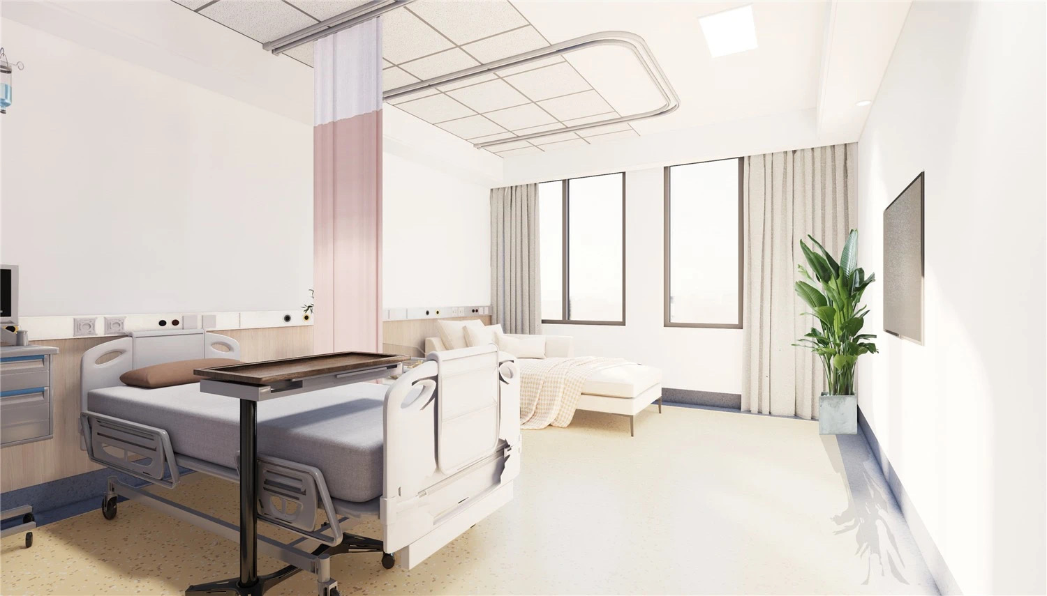 【醫(yī)院案例】婦產(chǎn)醫(yī)院這樣設(shè)計(jì)，簡而不失其華！(圖4)