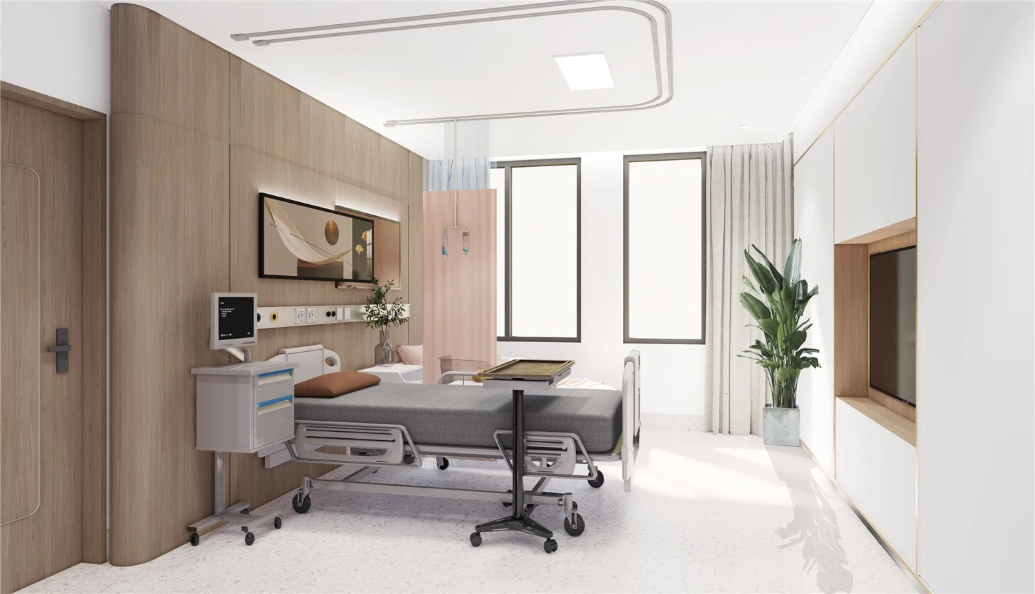 【醫(yī)院案例】婦產(chǎn)醫(yī)院這樣設(shè)計(jì)，簡而不失其華！(圖8)