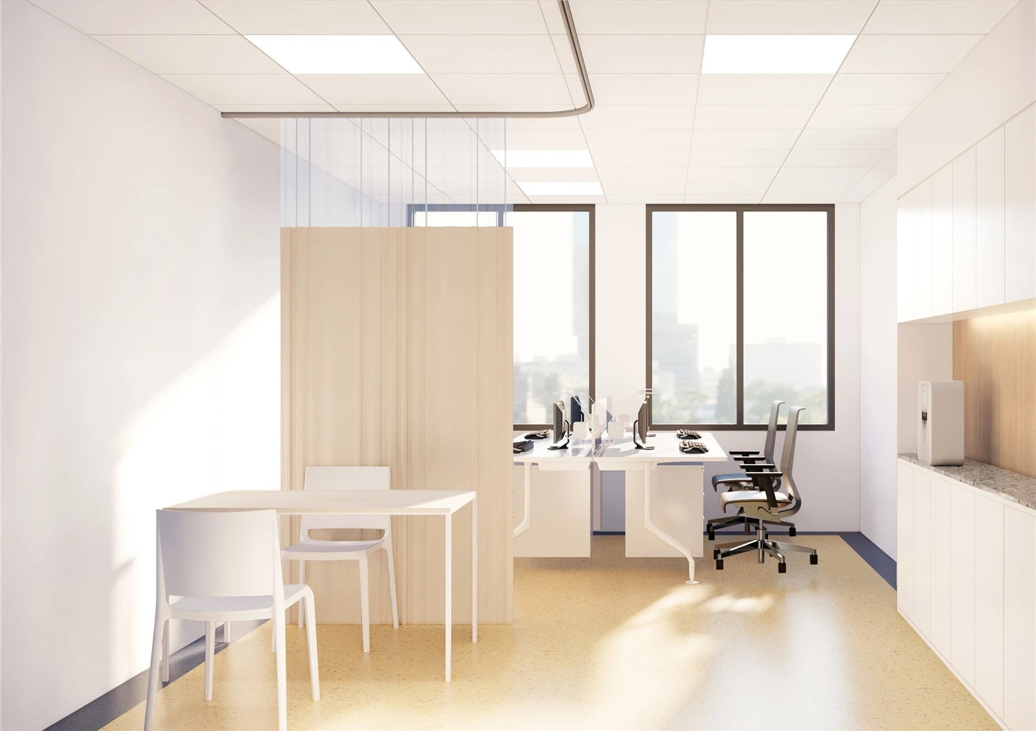 【醫(yī)院案例】婦產(chǎn)醫(yī)院這樣設(shè)計(jì)，簡而不失其華！(圖18)